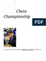 World Chess Championship - Wikipedia