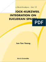 (Tuo Yeong Lee) Henstock-Kurzweil Integration