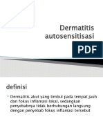 Dermatitis Autosensitisasi