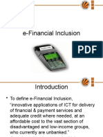 E Financial Inclusion
