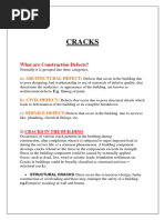 Cracks: What Are Construction Defects?