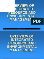 Integrated Resource and Environmental Management