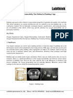 1 - Oxygen Permeability Test Method of Pudding Cups