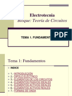 ELECTROTECNIA Principios Básicos