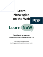 Learn Norwegian On The Web: Text Book Grammar