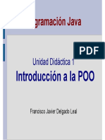 Introducción A La Programación Orientada A Objetos