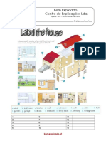 2.2 Ficha de Trabalho - Parts of The House PDF