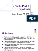 Hypotonia Handout