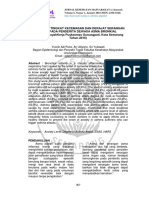 Gambaran Tingkat Kecemasan Dan Derajat Serangan Asma Pada Penderita Dewasa Asma Bronkial (Studi Di Wilayahkerja Puskesmas Gunungpati, Kota Semarang Tahun 2016)