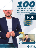100 DICAS MATADORAS-Prof. Marcílio Ferreira-eBook - Constitucional - 4 Ed