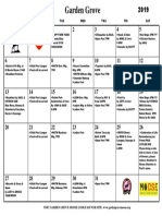 Calendar January 2019 PDF