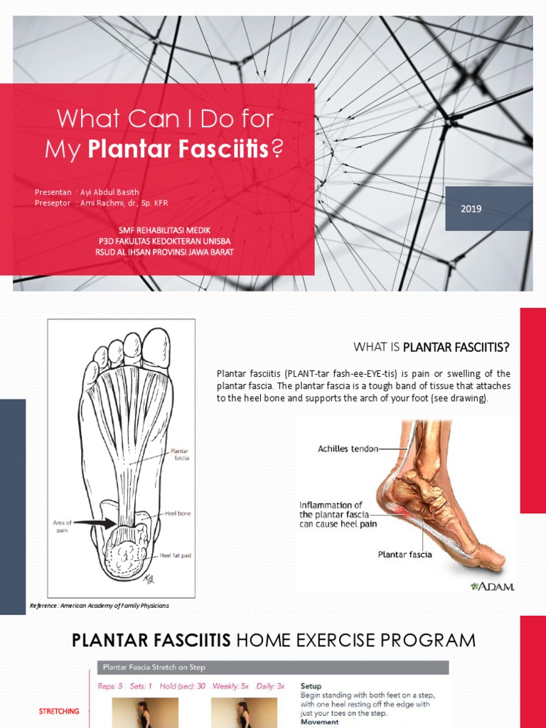 Plantar Fasciitis Home Exercise | PDF | Foot | Physical Therapy