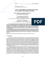 [14076179 - Transport and Telecommunication Journal] A New Approach to Assessment of Infrastructure Projects on Urban Transport Systems.pdf