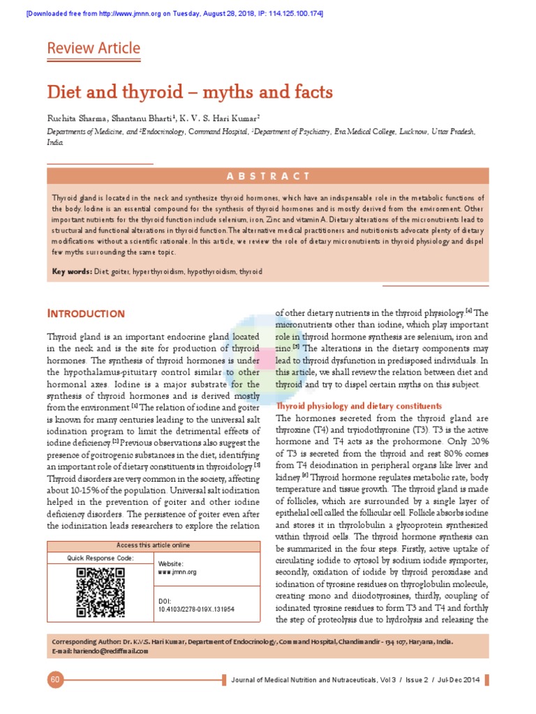 P2 Hypothyroidism Thyroid Disease