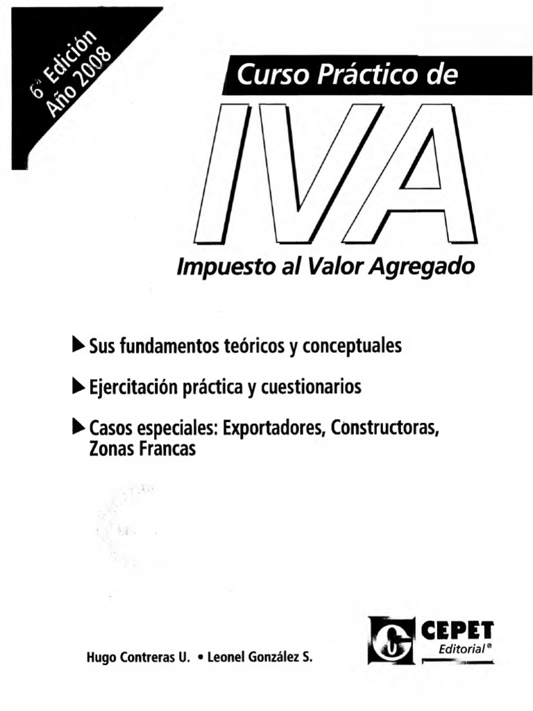 Libro Practico IVA | PDF | Impuesto al valor agregado | Impuestos