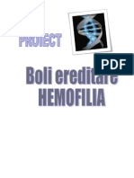 Proiect Hemofilia