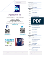 District 22 Newsletter January 2019
