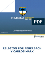 Religion Por Feuerbach y Carlos Marx
