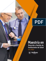 Anáhuac Online - Plan de Estudios Maestria en Dirección y Gestión de Instituciones de Salud