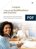 Teaching Qualifications Brochure