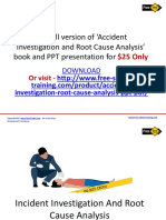 Accident Investigation Sample