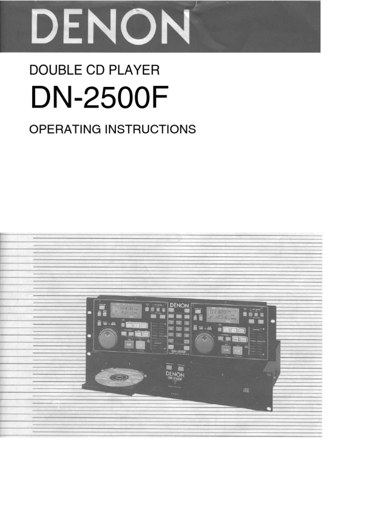 DENON DN-2500F CDプレーヤー& DN-X050ミキサー音出し確認 DENON DN-2500F CDプレーヤー& DN-X050ミキサー音出し確認