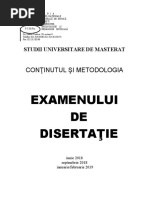 Metodologia Examenului Disertatie FCMPM 2018