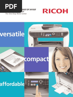 ricoh sp3410sf