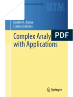 Complex Analysis With Applications