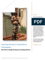 Improving Security of United Nations Peacekeepers Report