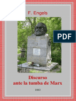 Engels - Discurso Ante La Tumba de Marx