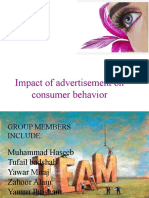 Impact of Advertisement (Stats Problem)