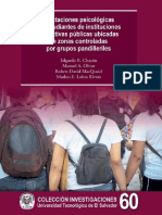 Afectaciones psicológicas en estudiantes de instituciones educativas públicas ubicadas en zonas controladas por grupos pandilleriles