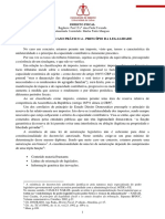 Caso Prático n.4 Principio Legalidade