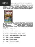 A História Das Frequências Solfejo