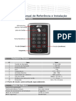 02.009.030.087.03 Manual de Referência e Instalação Teclado de Acesso SA32.Internet