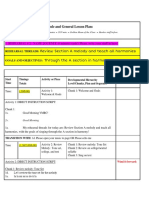 Schedule and General Lesson Plan:: Review Section A Melody and Teach All Harmonies Through The A Section in Harmony