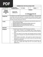 SPO Pembentukan Tim Tatalaksana Nyeri (KEP 12)