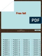 Free Fall: Problems