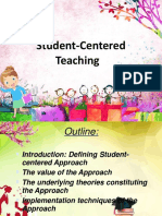 Student Centered Teaching