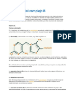 Vitaminas Del Complejo B