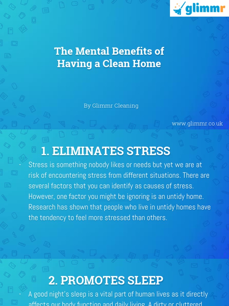 The Mental Benefits of Having a Clean Home Earth & Life Sciences
