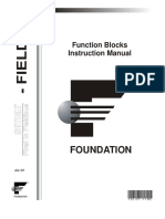 Foundation Fieldbus - Function Blocks Instruction Manual PDF