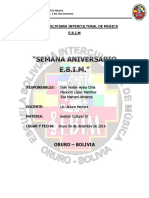 Perfil de Proyecto - Gestion Cultural