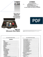 Ultra Sonic Flowmeter FDT-21 M5011