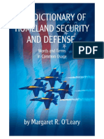 The Dictionary of Homeland Security and Defense-o'Leary-2006