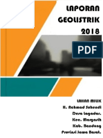 GEOLISTRIK LAPORAN 2018