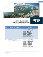 Jadwal Pelatihan Corporate Social Responbility CSR 2019