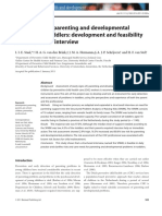 Staal Et Al - Assessment of Parenting and Developmental Problems in Toddllers - CCHD2011 Paper PDF