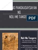 Kaligirang Kasaysayan NG Noli Me Tangere